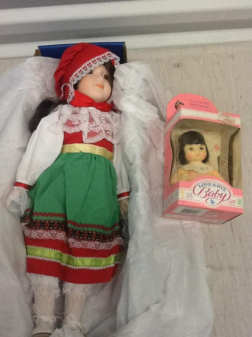 Love A Bye Baby and Anna Maria from Italy dolls in: Love A Bye Baby and Anna Maria from Italy dolls in boxes