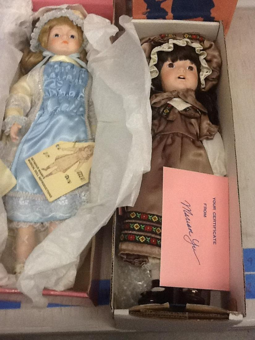 Chatelaine and Marian Yu Design with COA dolls in boxes: Chatelaine and Marian Yu Design with COA dolls in boxes
