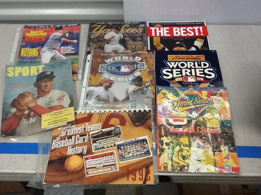 1956 Sport Magazine, World Series programs and more: 1956 Sport Magazine, World Series programs and more