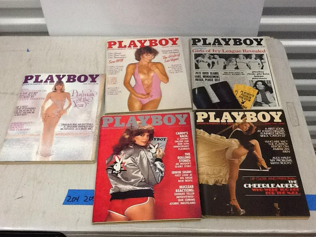 Lot of 1970s Playboys: Lot of 1970s Playboys