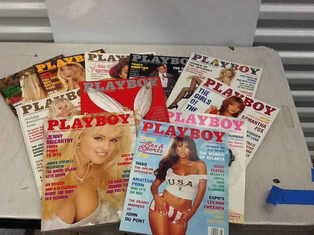 Large amount of 1990s Playboys: Large amount of 1990s Playboys