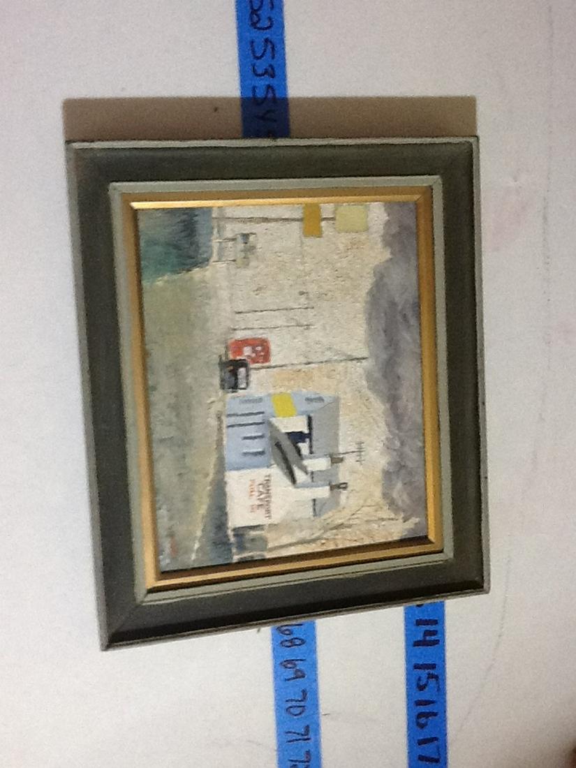 Oil painting signed Mayan Dewes 14" x 12": Oil painting signed Mayan Dewes 14" x 12"