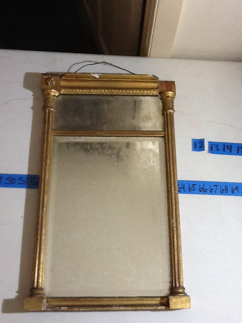 Antique beveled mirror 23" x 13 1/2": Antique beveled mirror 23" x 13 1/2"