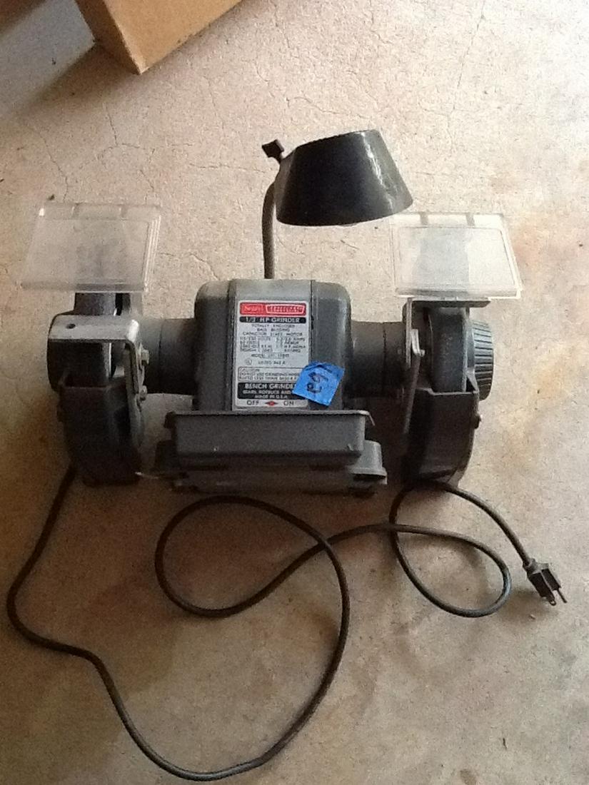 Craftsman half horsepower grinder like new: Craftsman half horsepower grinder like new