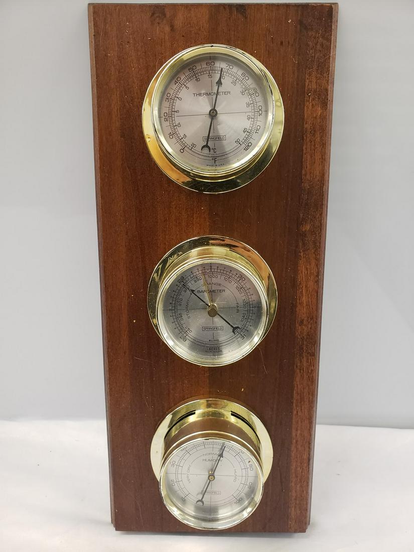 Springfield Barometer/Thermometer/Humidity (1 of 1)