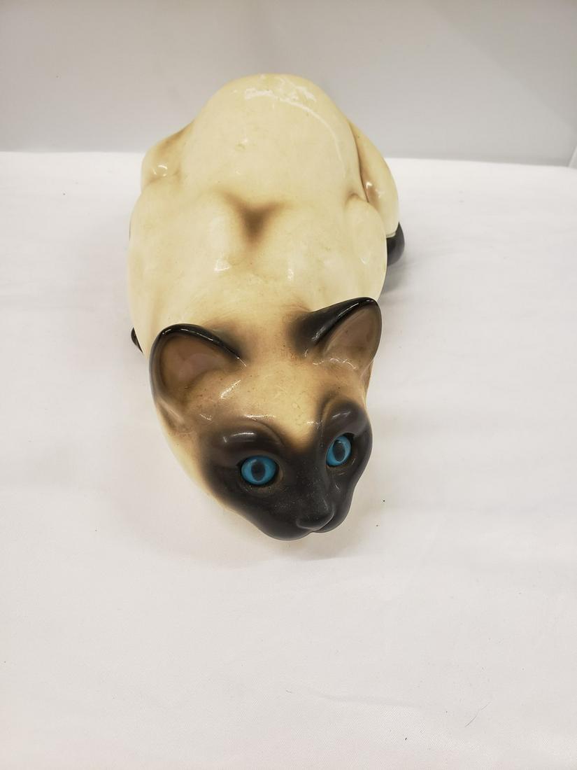 Vintage Norcrest Siamese Cat - ceramic made in Japan (1 of 1)