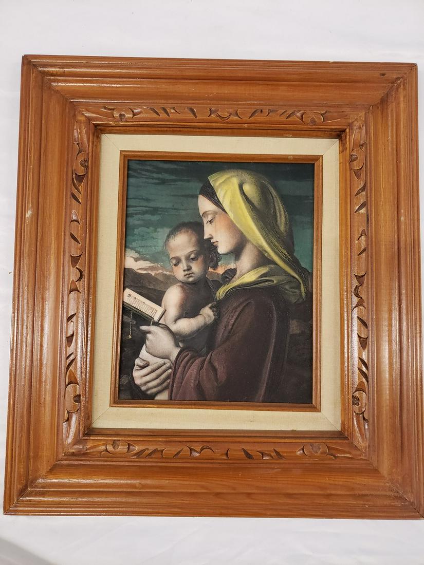 Framed silk screen artwork (1 of 1)