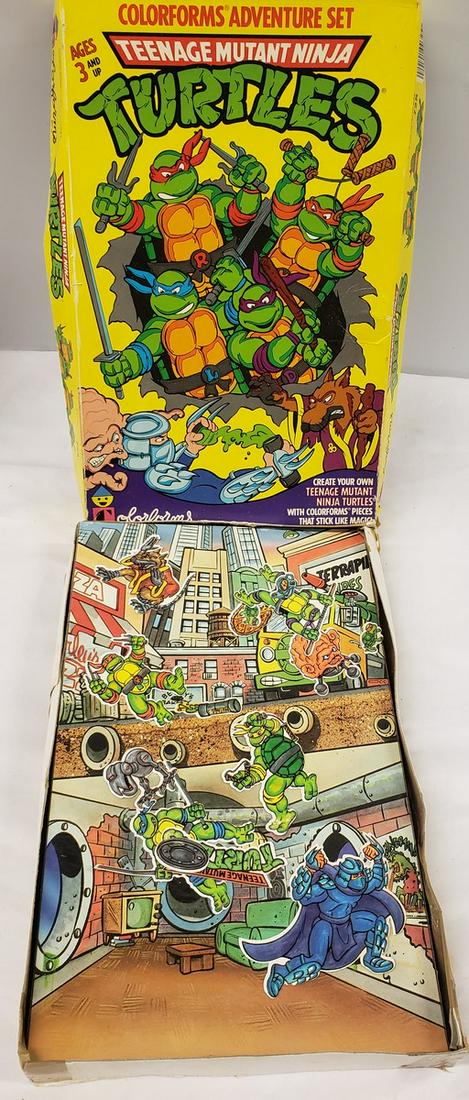 Vintage Teenage Mutant Ninja Turtles Color forms (1 of 1)