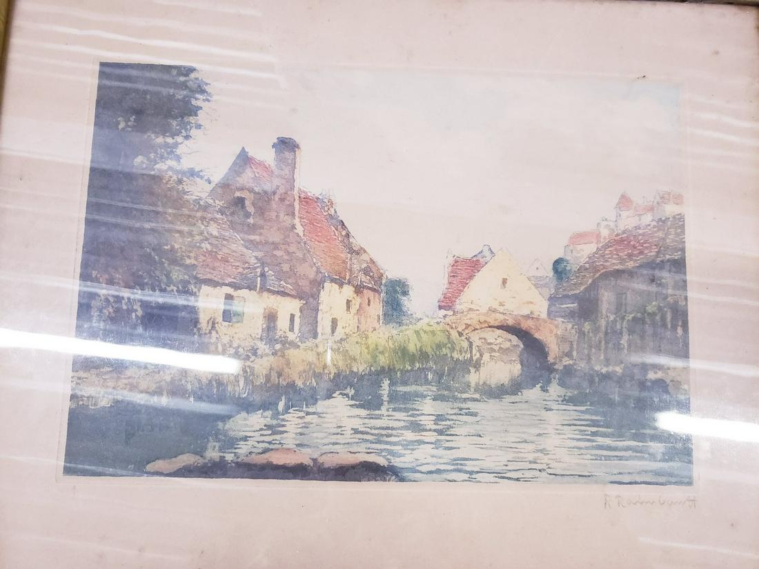 Signed and framed artwork - signed by artist (1 of 1)