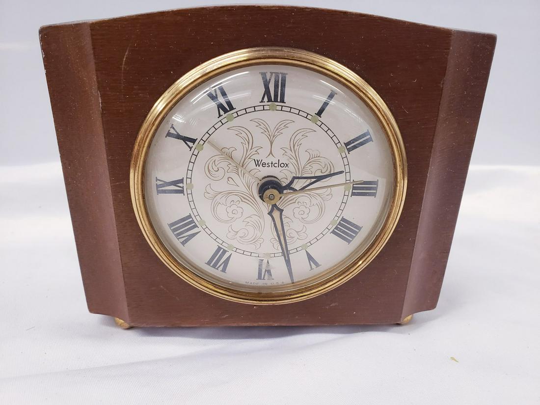 Vintage Westclox table clock (1 of 1)