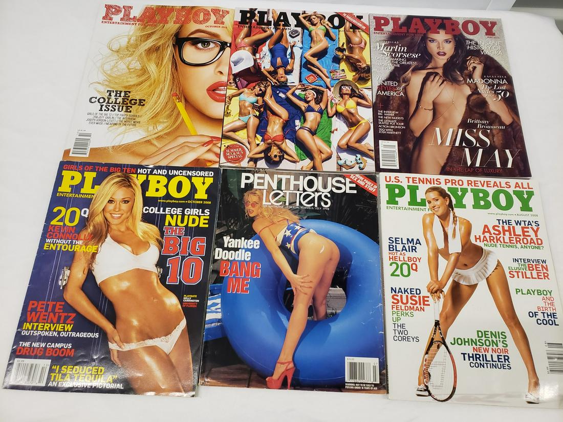 Lot of Playboy and Penthouse magazine (1 of 1)