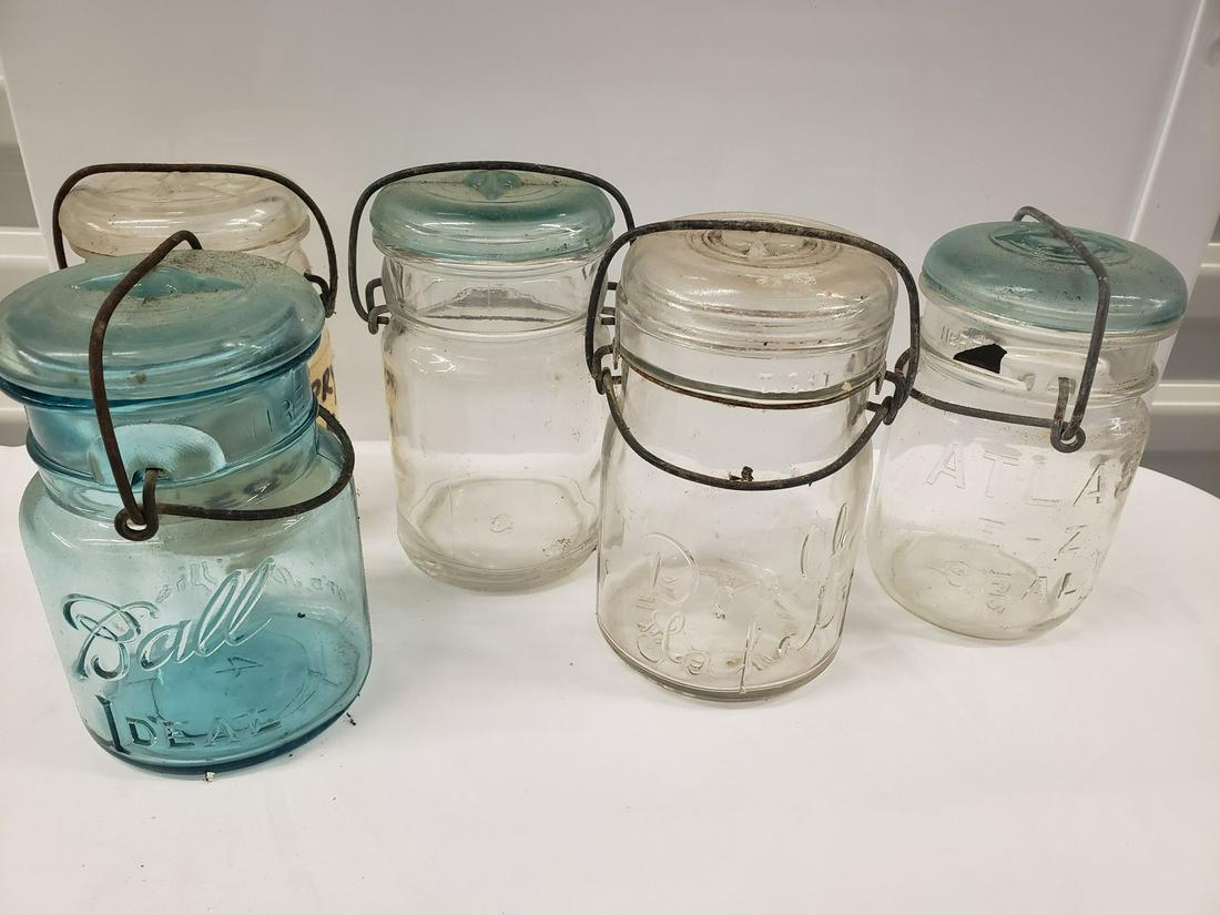 Lot of Mason jars - Ball jar, Atlas Jar, and more (1 of 1)