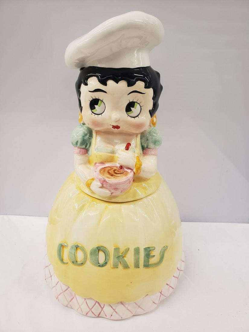Vintage Betty Boop cookie jar: Vintage Betty Boop cookie jar