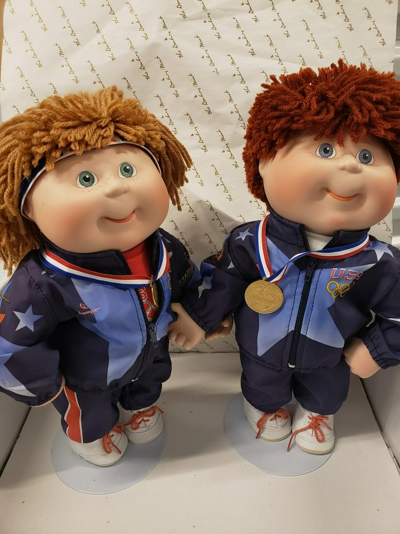 The Danbury Mint Porcelain Cabbage patch kids Olympic (1 of 1)
