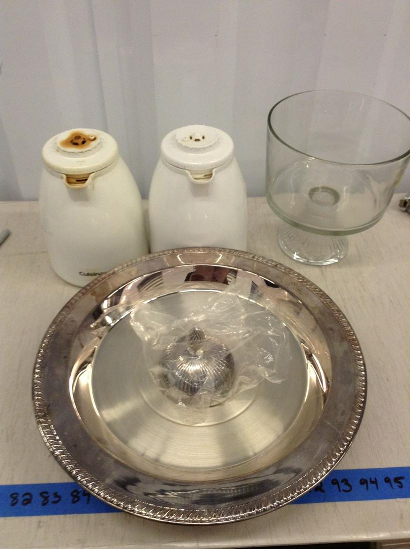 Silver Plate Tray, Teapots, and more (1 of 1)