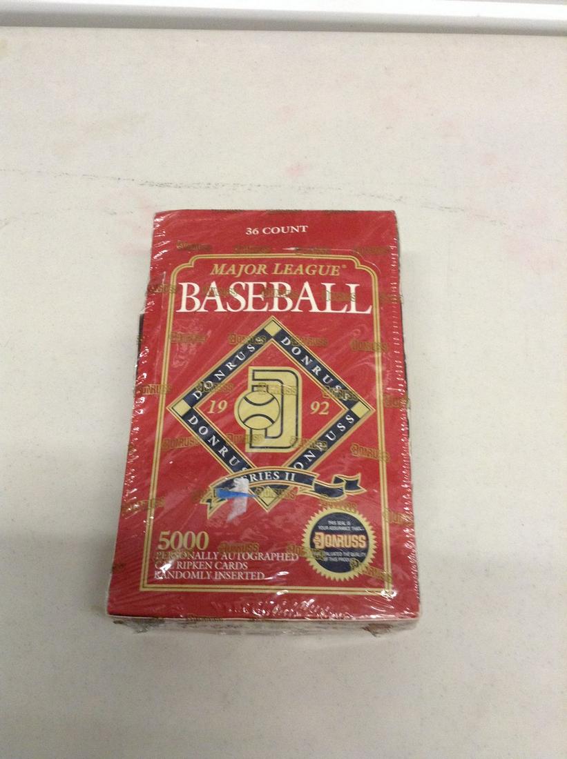 1992 Donruss Series 2 baseball card packs Sealed in the (1 of 1)