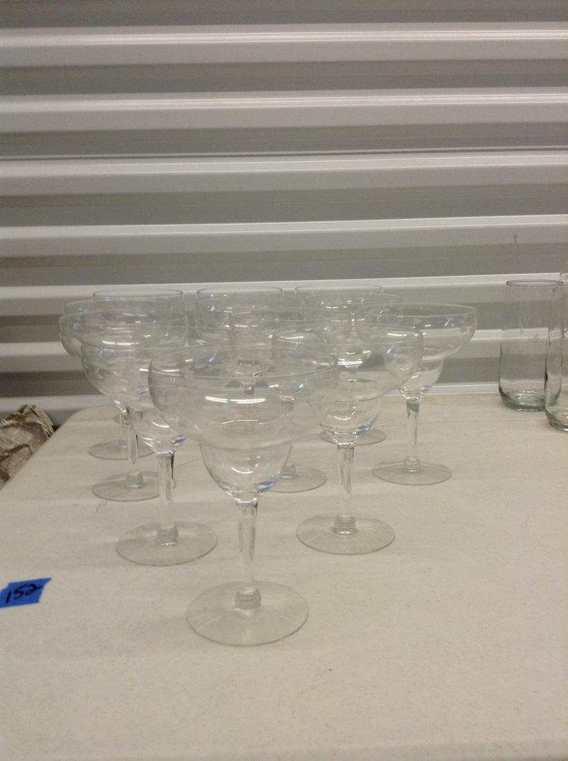 Princess House Crystal Margarita Glasses (1 of 1)