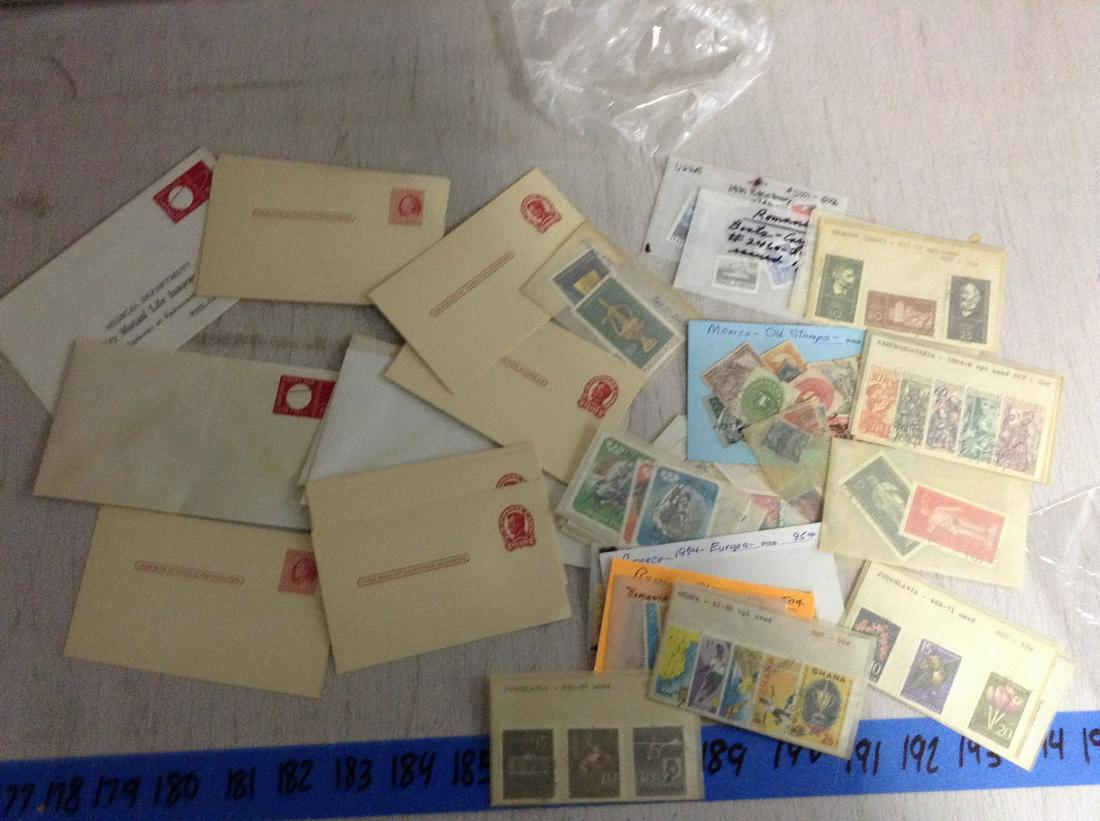 First Day Covers and foreign Stamps (1 of 1)