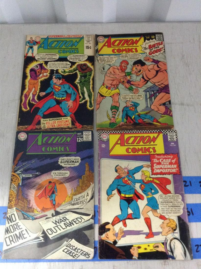 12 and 15 cent Action comics (1 of 1)
