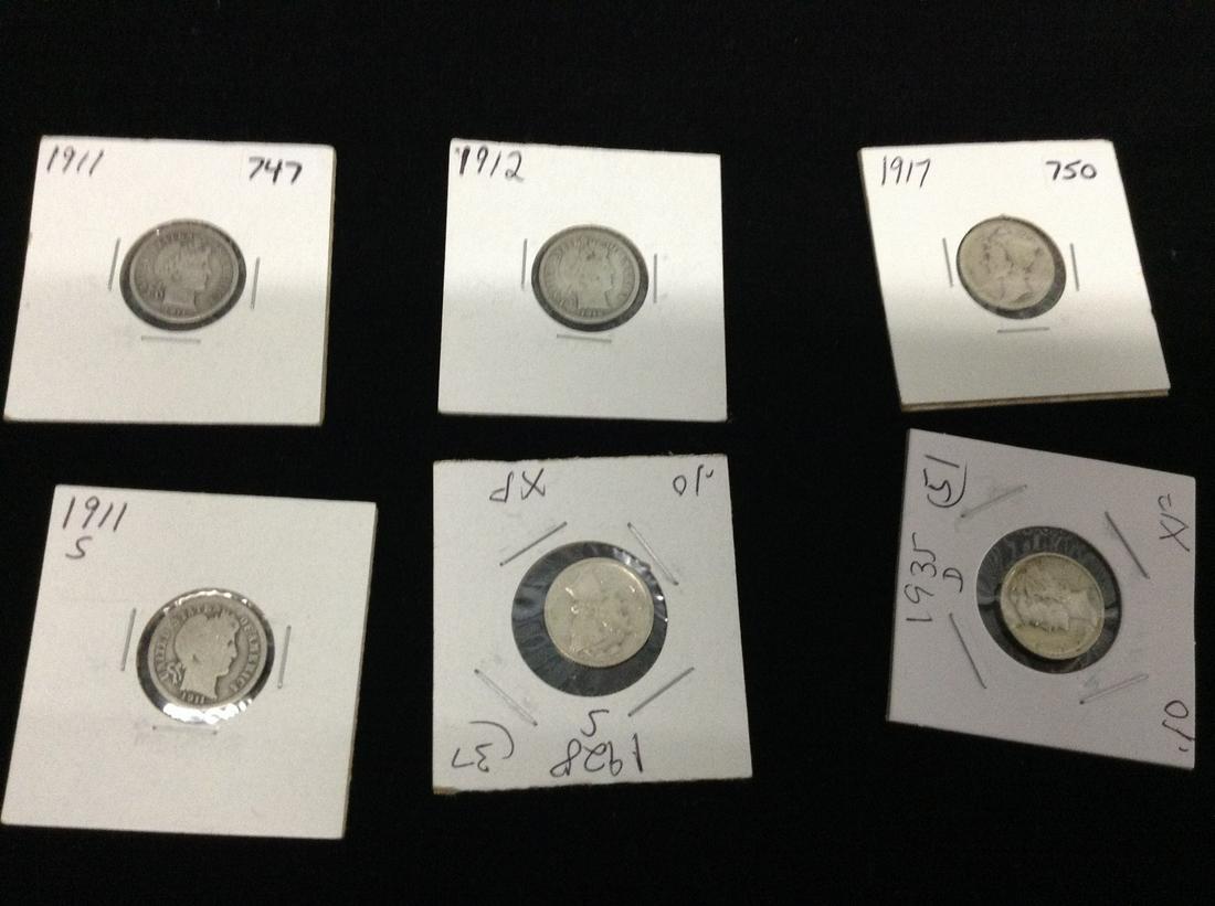 Lot of silver dimes: Lot of silver dimes