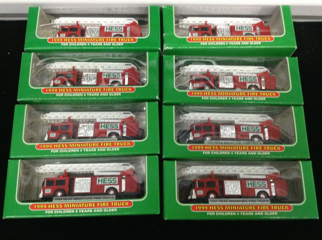 Lot of Hess fire trucks (1 of 1)