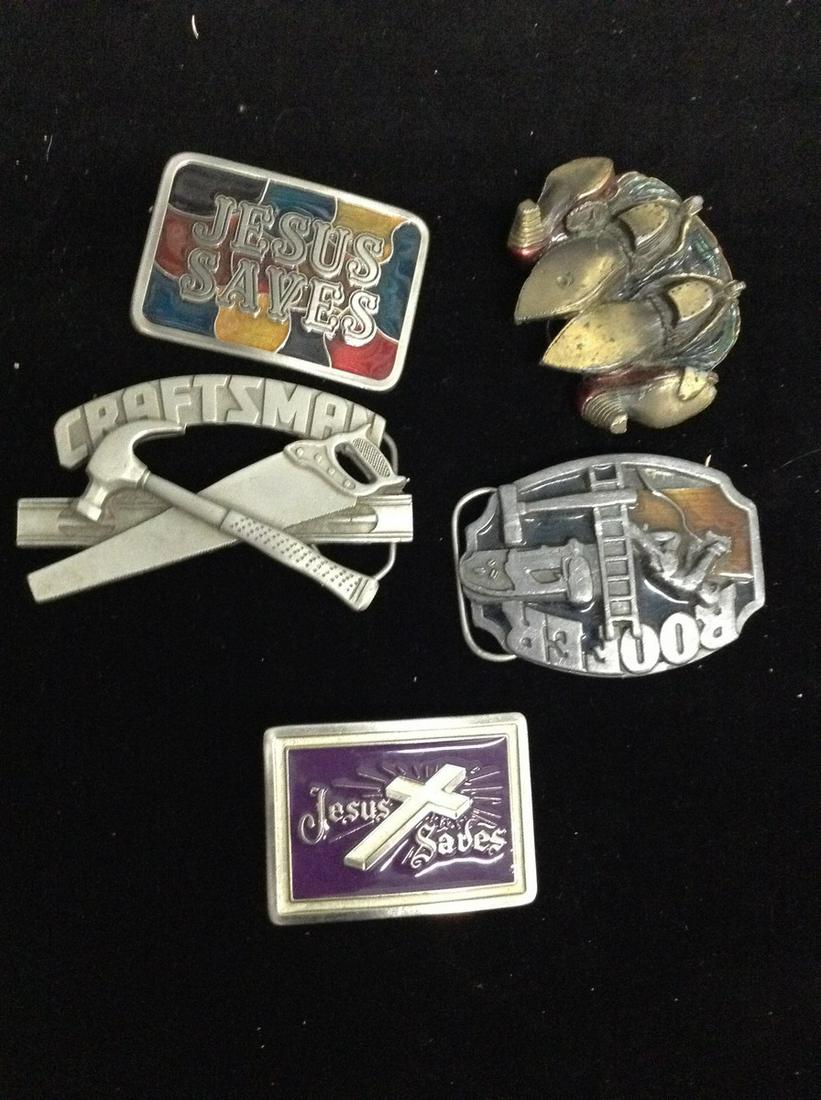 Craftsman and other belt buckles: Craftsman and other belt buckles