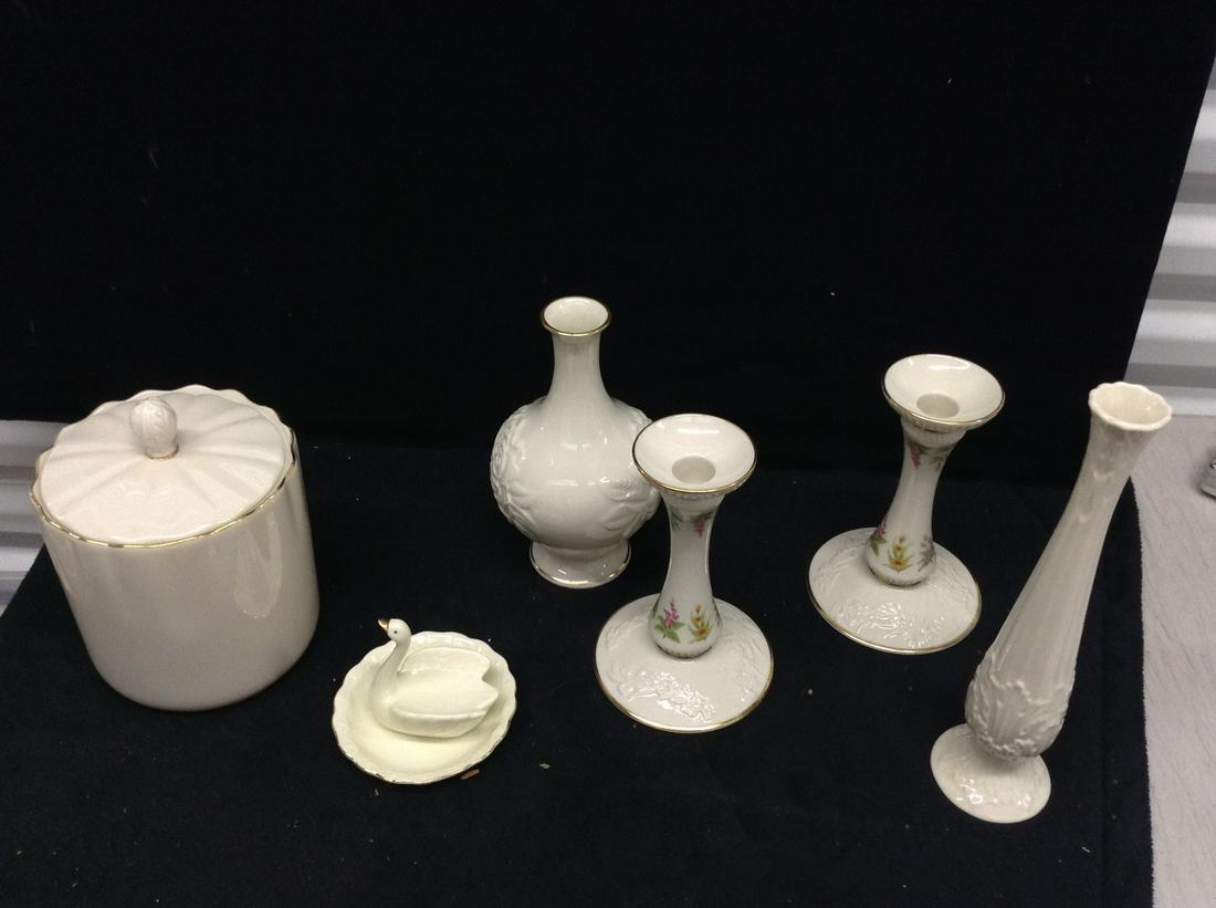 Lenox candle holders, vases, and more (1 of 1)