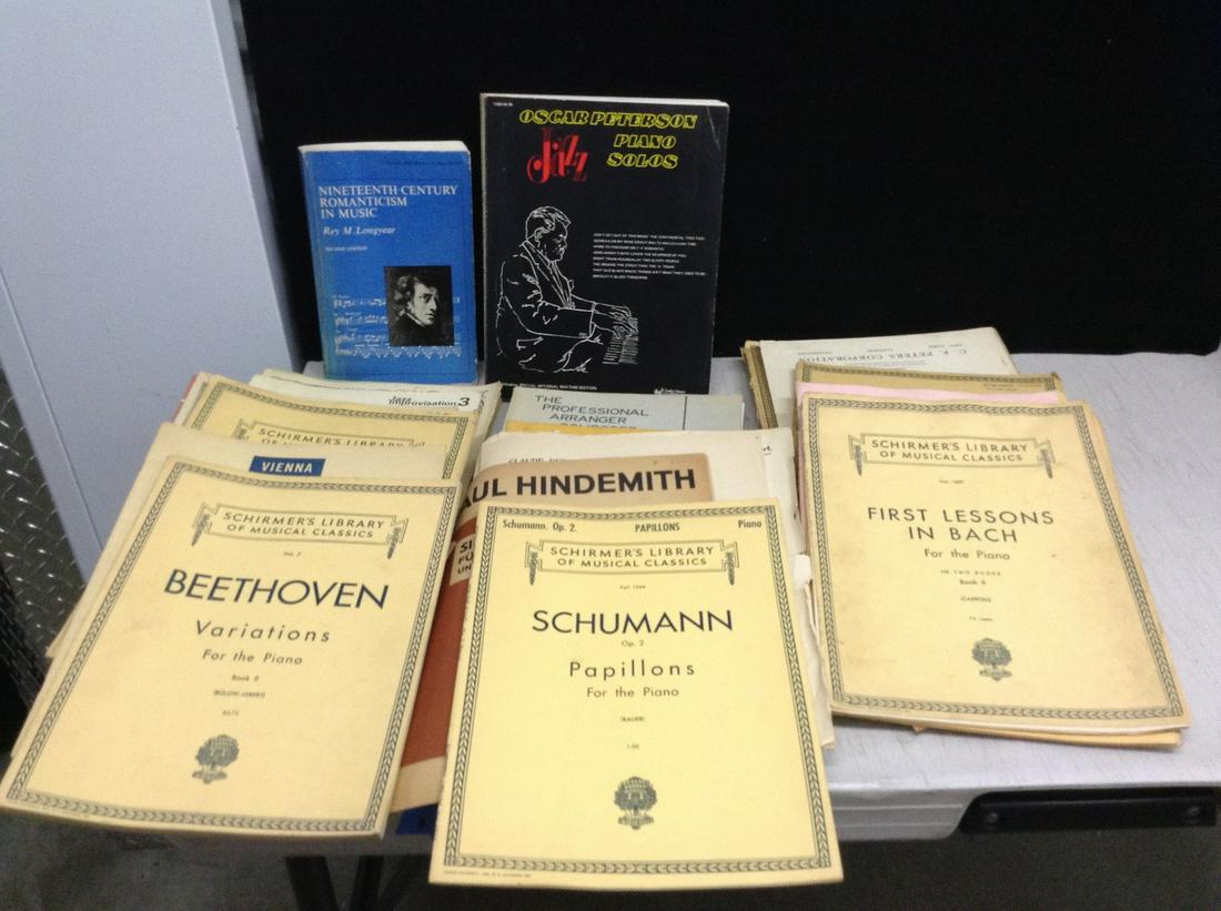 vintage sheet music books: vintage sheet music books