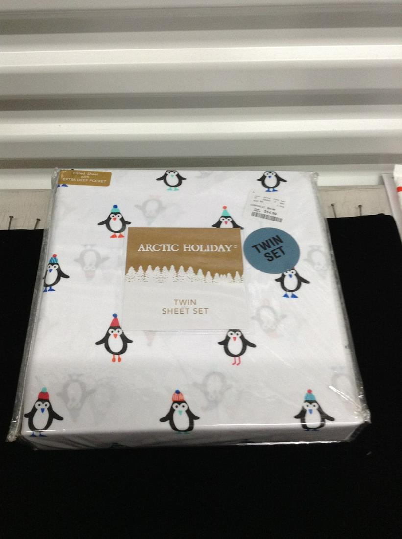 arctic twin sheet set new (1 of 1)