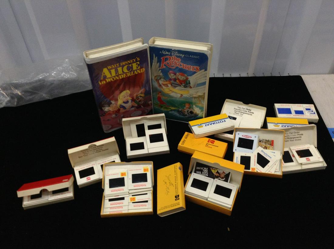 Black Diamond Alice in Wonderland VHS and slides (1 of 1)