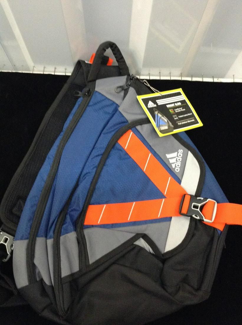 Adidas backpack with tags (1 of 1)