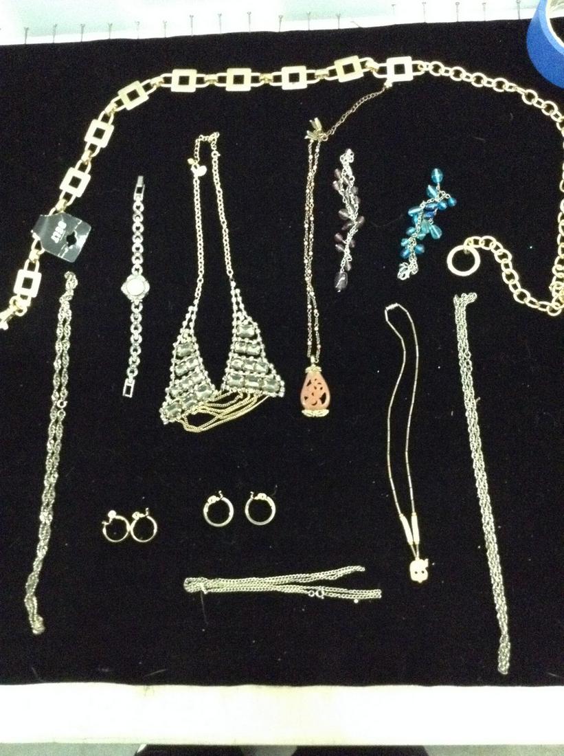 Lot of necklaces, watch, and more (1 of 1)