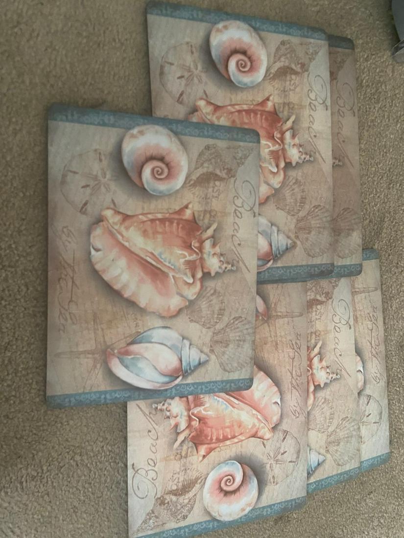 Beach-Themed Placemats: Beach-Themed Placemats