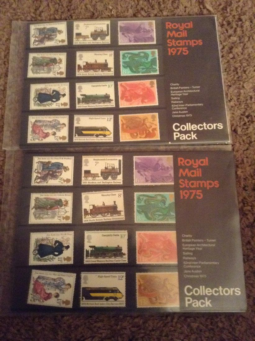 Royal Mail Stamps 1975: Royal Mail Stamps 1975