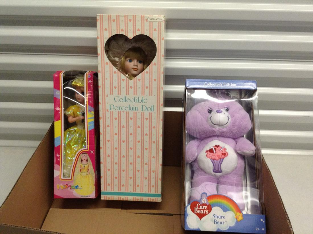 Care Bears new in the box and vintage dolls: Care Bears new in the box and vintage dolls