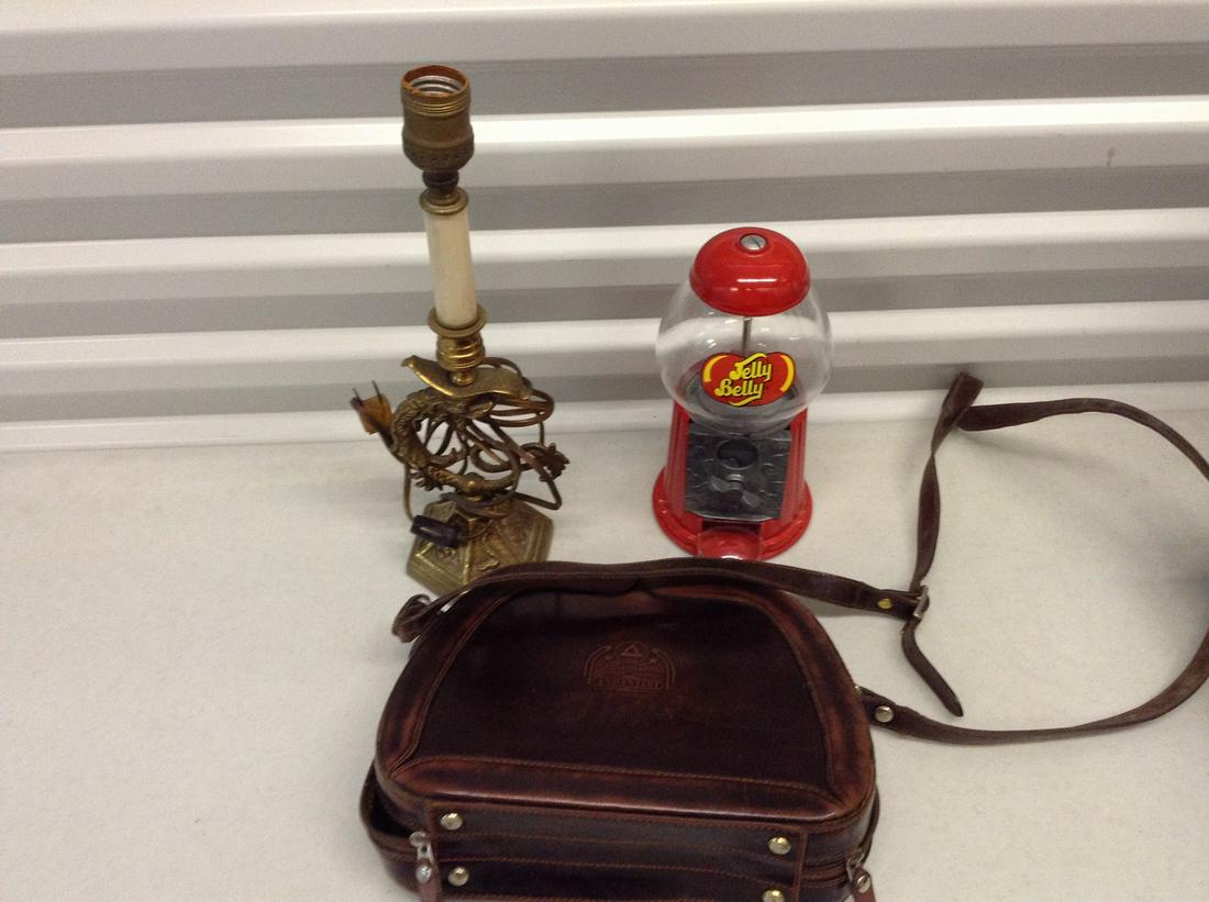 Italian Moda Bag, Jelly Belly Gumball Machine, and (1 of 1)