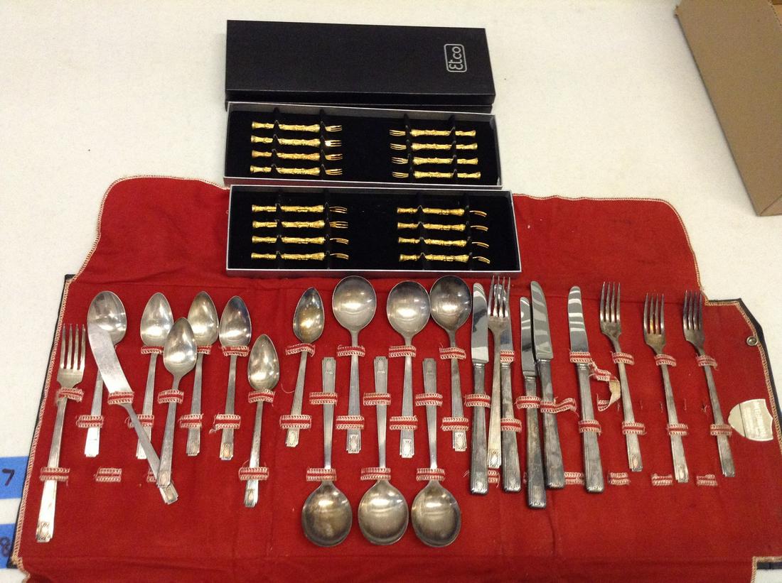 Etco Mini Forks and Anti-Tarnish Silverware Set (1 of 1)