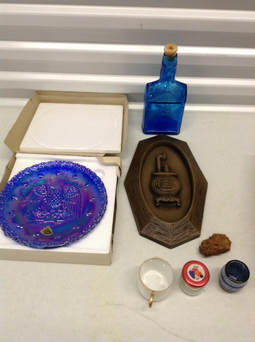 1975 First Edition Mothers Series Plate, Blue Glass (1 of 1)