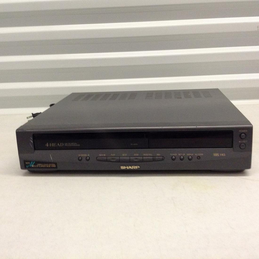 Sharp VHS player (1 of 1)