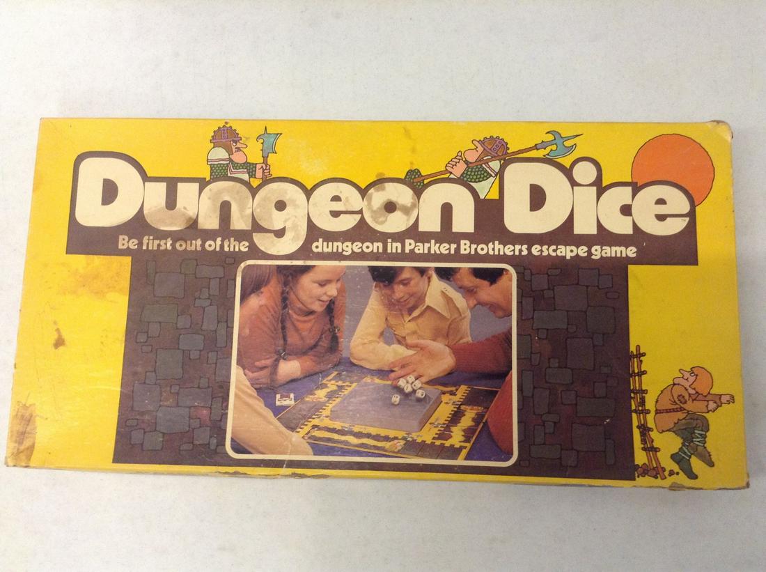 Dungeon Dice Vintage Games (1 of 1)