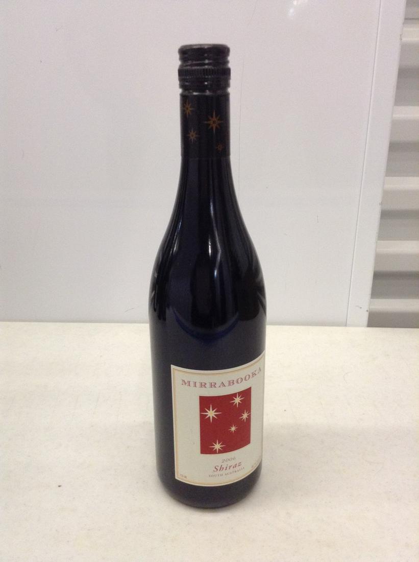Mirrabooka Shiraz 2006 750 ml: Any contents in bottle is Free; You are bidding on the bottle & unbroken tax stamp