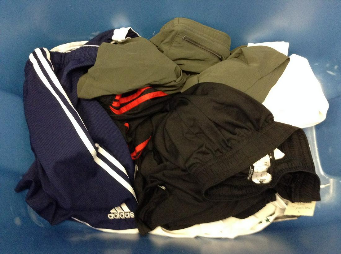 lot of adidas and nike various mens sizes: lot of adidas and nike various mens sizes