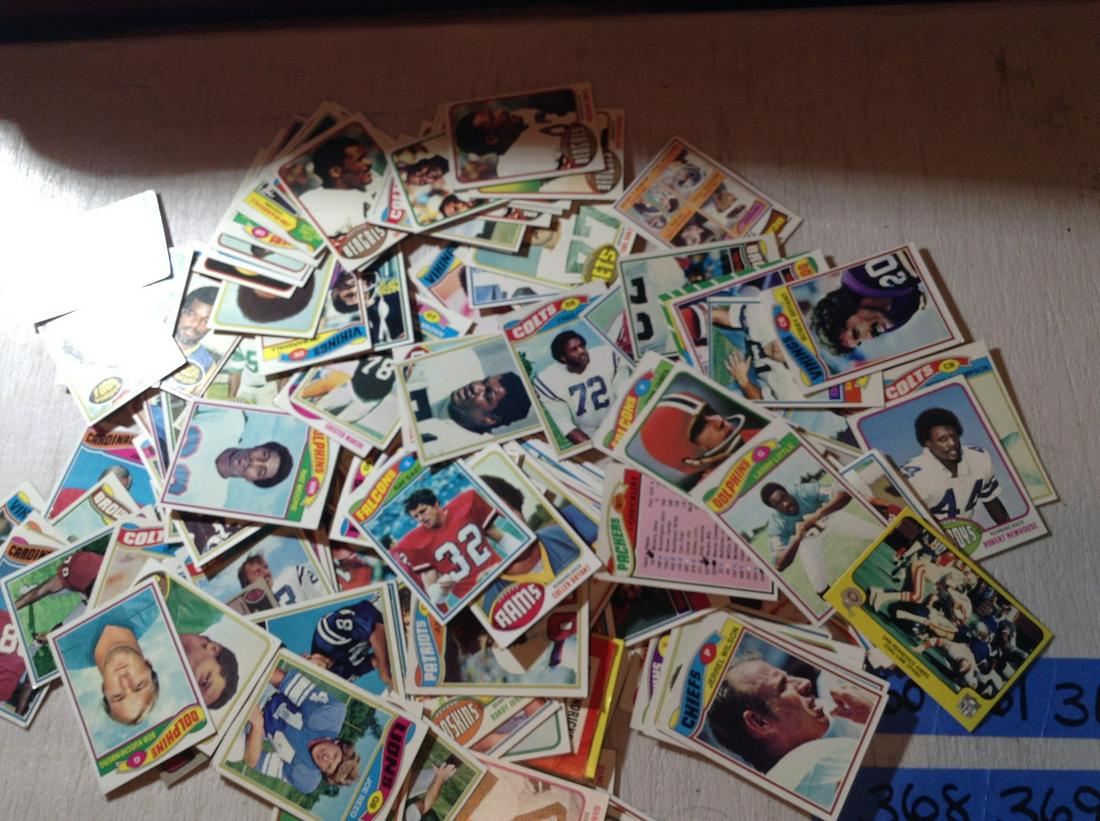 lot of 1970s football cards (1 of 1)