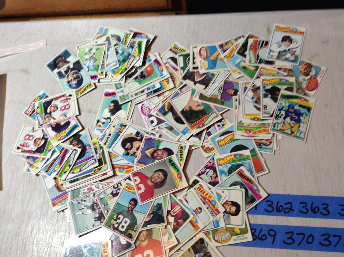 lot of 1970s football cards (1 of 1)