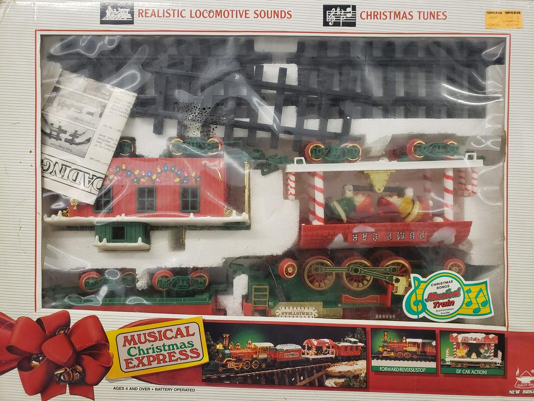 Musical Christmas Express train - all in set (1 of 1)