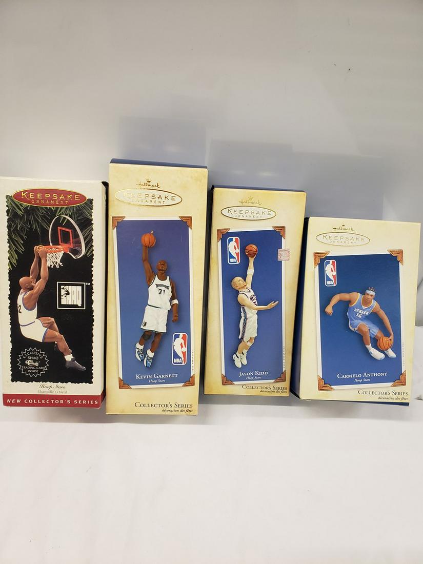 Shaq, Kevin Garnett, Jason Kidd, and Carmelo Anthony: Shaq, Kevin Garnett, Jason Kidd, and Carmelo Anthony Hallmark Keepsake ornaments