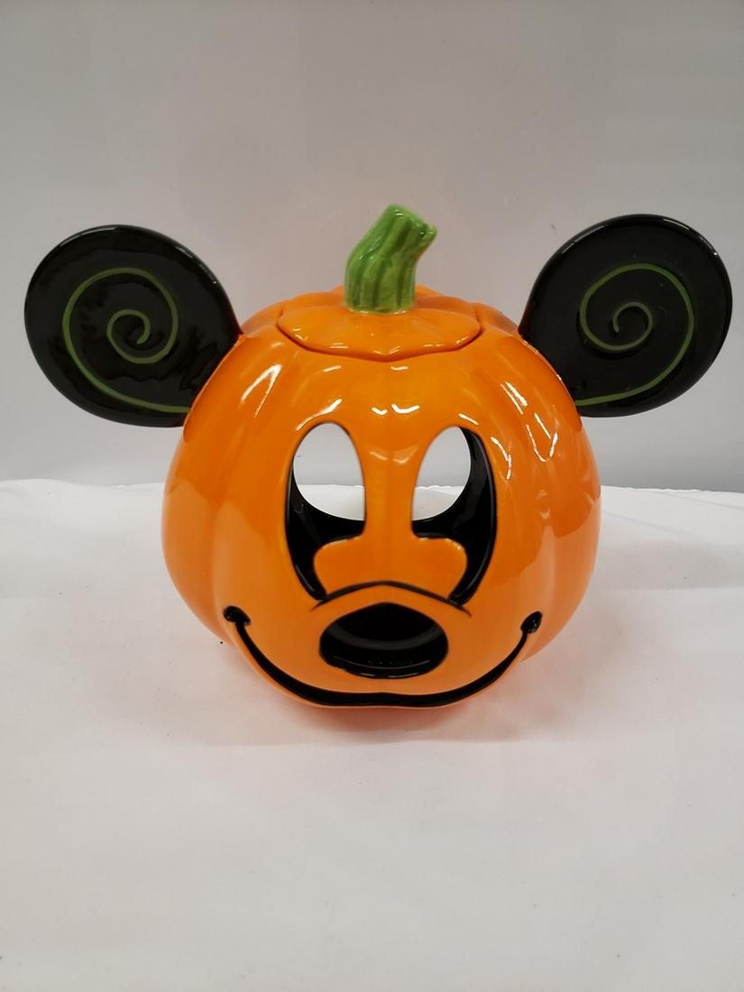 Walt Disney World Mickey Mouse ceramic pumpkin (1 of 1)