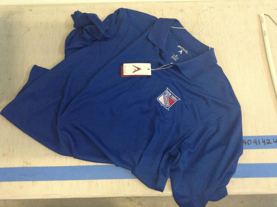 Antigua NY Rangers golf shirt with tags size M (1 of 1)