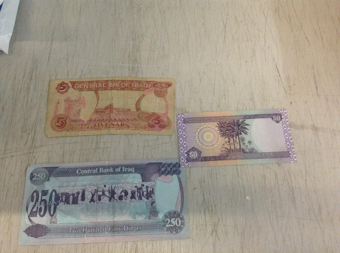 Lot of paper money from Iraq: Lot of paper money from Iraq