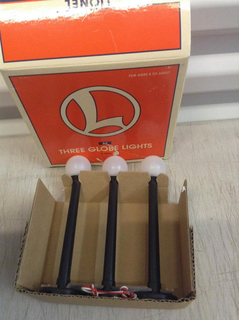 Lionel Three Globe Lights 64 (1 of 1)